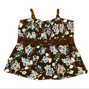 Torrid Floral Blouse